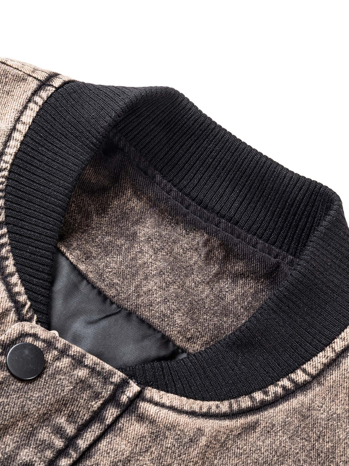 Fushya High Street Distressed Washed Work Jacket