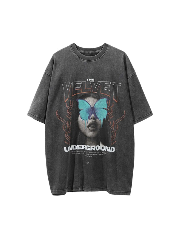 Fvshya Character Washed & Aged T-Shirt