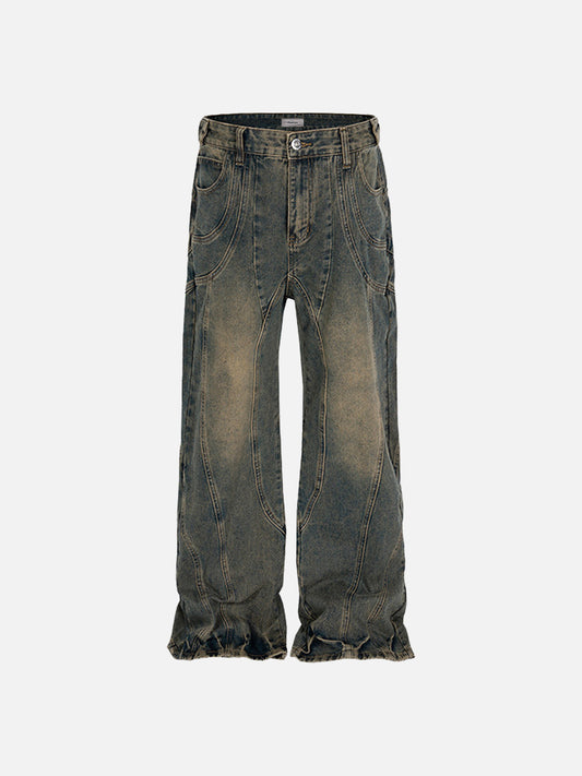 Fushya Z2s Street Vintage Washed Jeans
