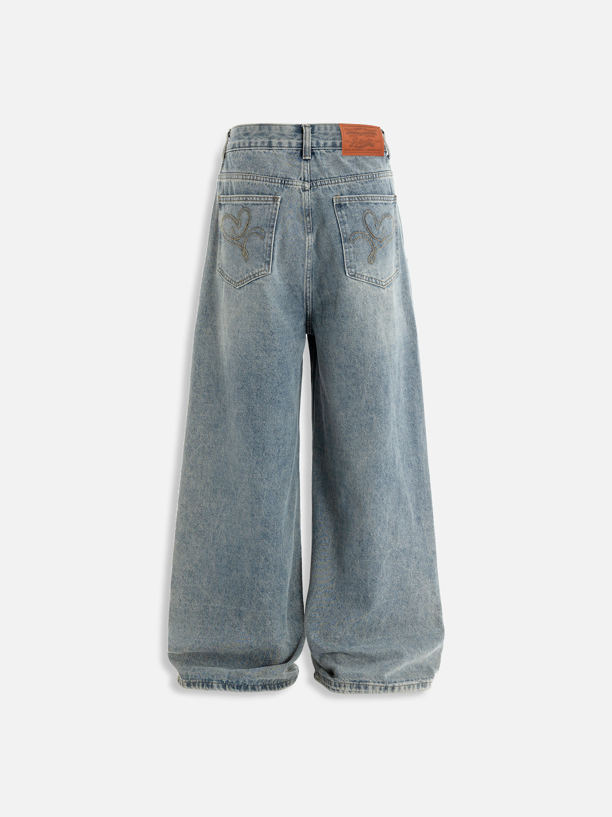 Fushya Fringe Baggy Jeans