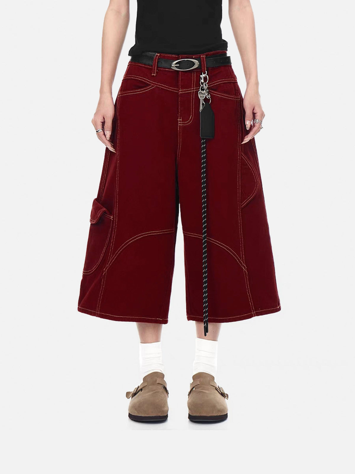 Fushya Keychain Decoration Longline Jorts