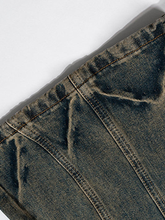 Fushya Z2s Street Vintage Washed Jeans