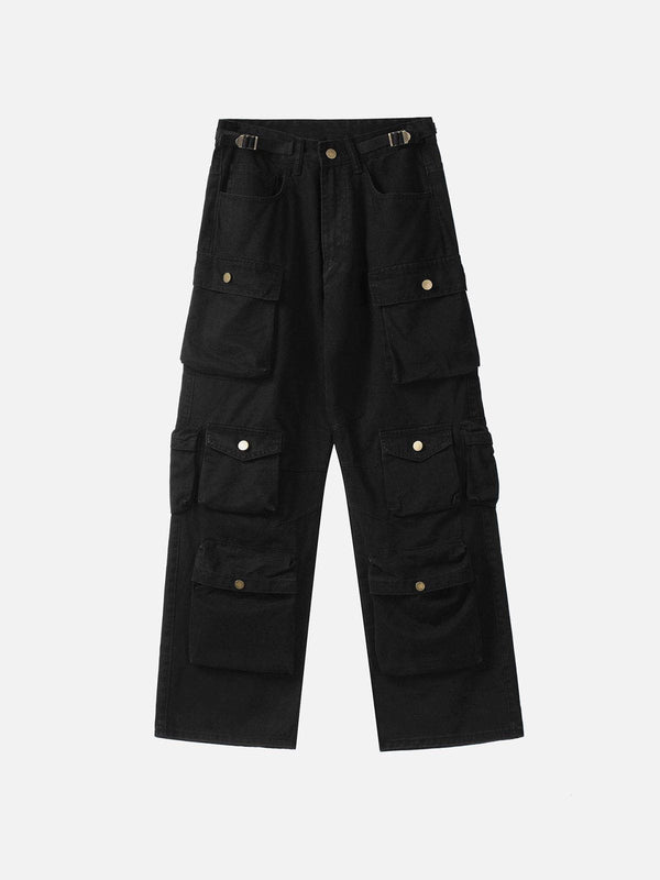 Fvshya Vintage Multi-pocket Cargo Pants