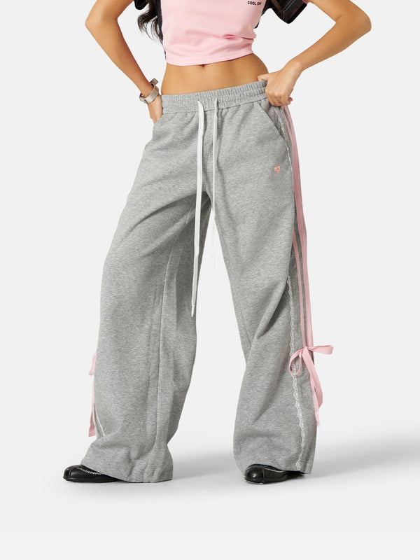 Fushya Lace Up Faggy Baggy Sweatpants