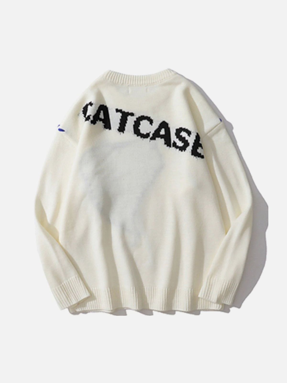 Fvshya Love Embroidered Sweater