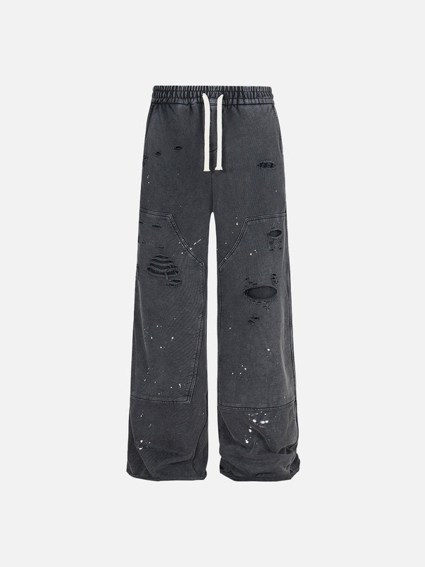 Fvshya Splash-Ink Washed Baggy Sweatpants
