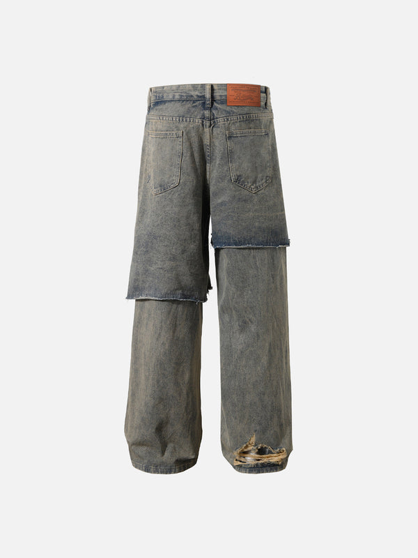 Fvshya Two Layer Baggy Jeans