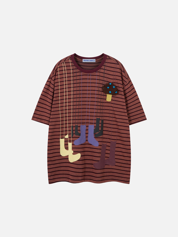 Fvshya Cartoon Graphic Tee