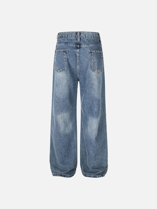 Fvshya Rivet Washed Baggy Jeans