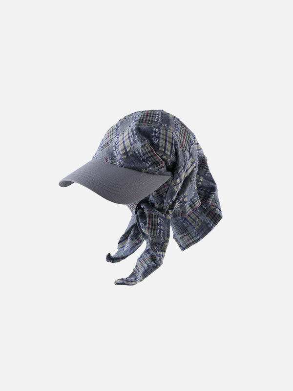 Plaid Patchwork Cap