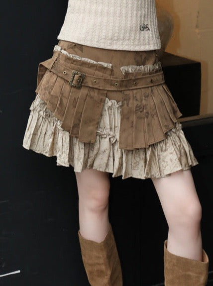 Fushya "80" Vintage Fringe Skirt