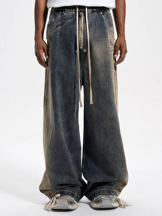 Fushya "Street Star" VZ9 Hard Washed Baggy Jeans
