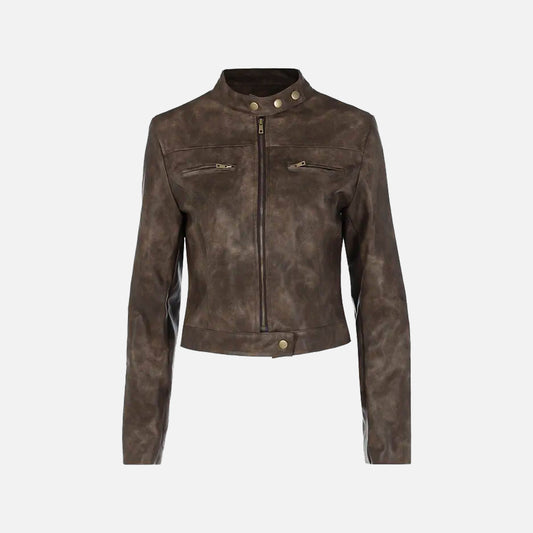 Fushya "90s" London Vintage Leather Jacket