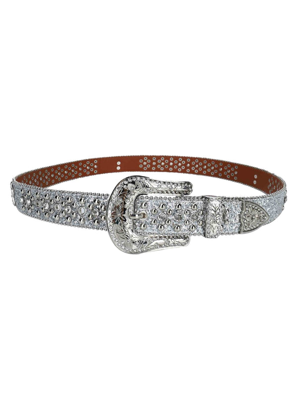 Fvshya Studded Rhinestone Belt-1797