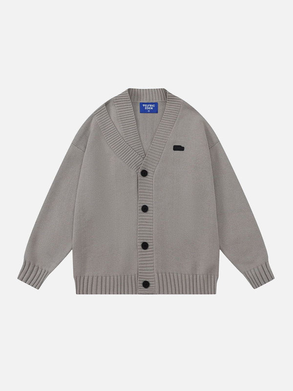 Fushya Irregular Neckline Design Cardigan
