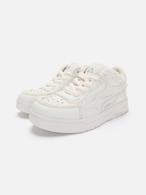 Fvshya Starry Climb Star Appliqué Skate Shoes
