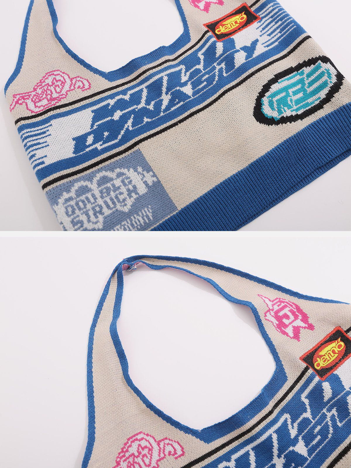 Fushya Hot Racing Knitting Top