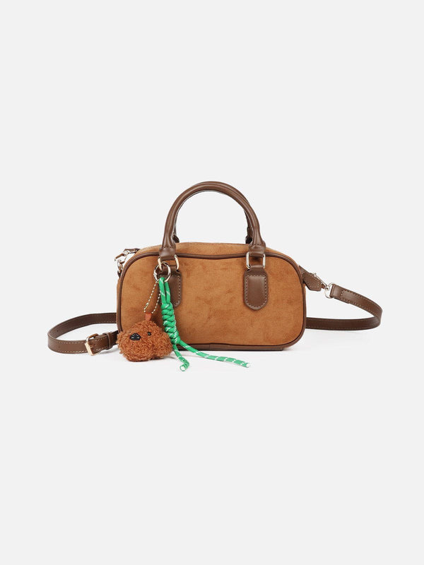 Plush Dog Suede Bag
