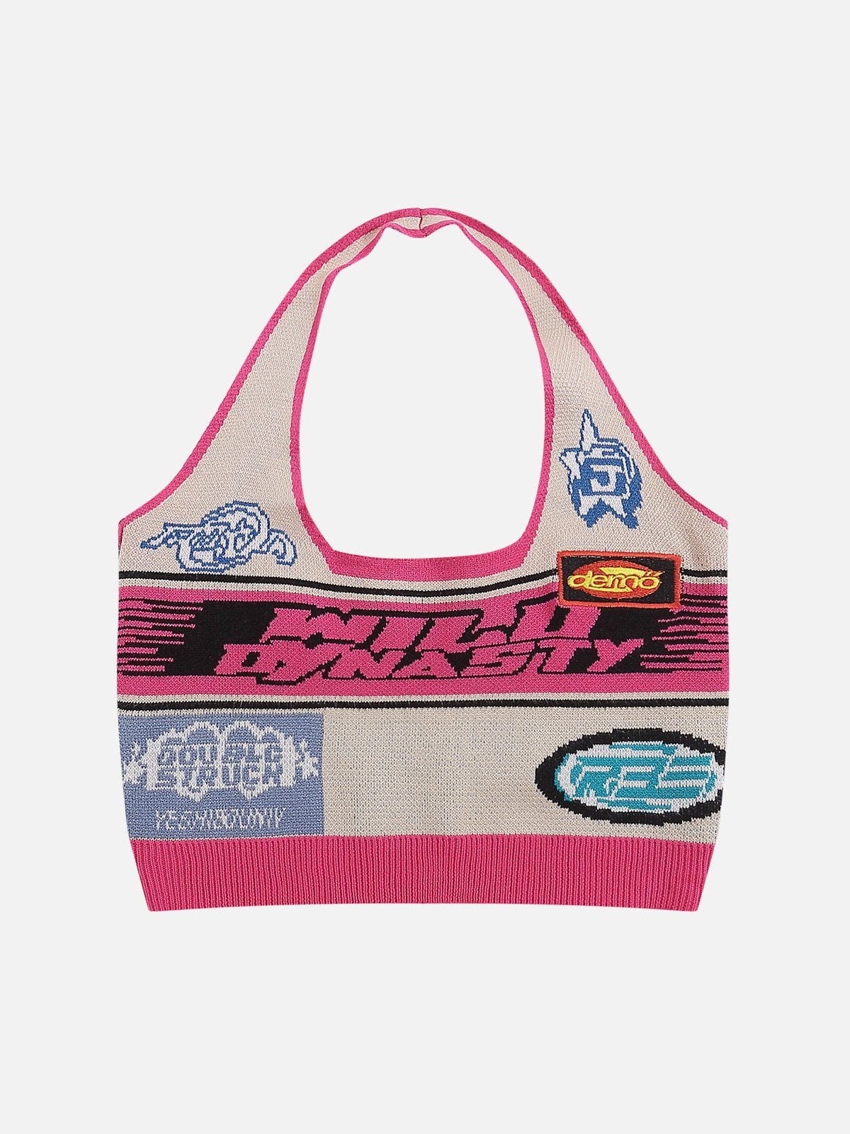 Fushya Hot Racing Knitting Top