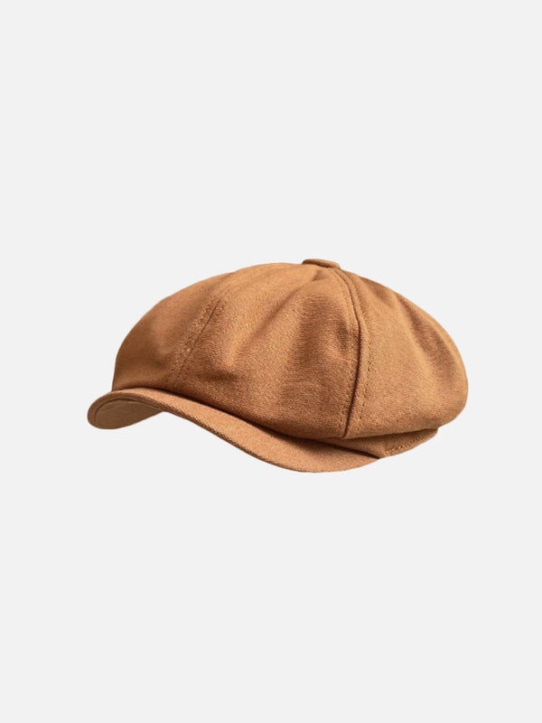 Vintage Solid Washed Casual Beret